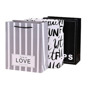 Custom print kraft paper daily sundries storage packaging bag