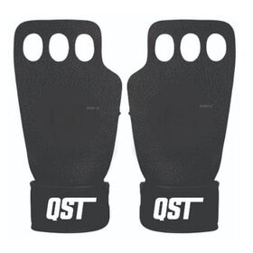 Wear resistant leather gym pull up training hand grip pads