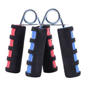 Portable sponge adjustable hand grip strengthener exerciser