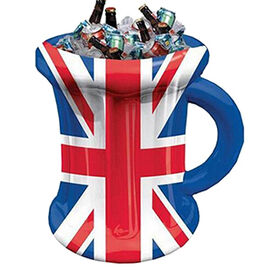 Inflatable foldable portable outdoor wine beverage ice bucket