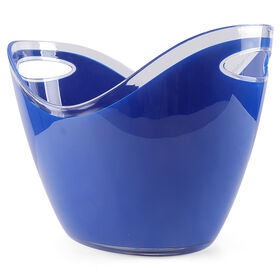 Personalized customizable portable insulated beverage ice bucket