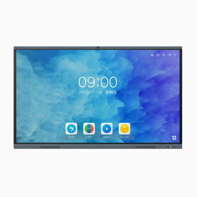 Premium 110 Inch 4K UHD Interactive Flat Panel 20 Point Touch Smart Whiteboard for Business Meeting & School Teaching