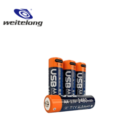 OEM ODM 1480mWh 1.5V AA Rechargeable Lithium Battery Low Cost AA Lithium Batteries for Toy Smart Lock Home Appliances