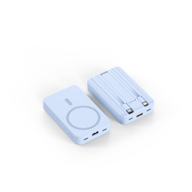 Manufacturer Wholesale Power Bank 10000mAh QI2.2 Magnetic Wireless 146074 25W for Smart Phone