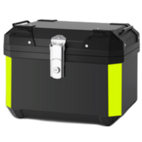 Hot Sale Waterproof Large Capacity Detachable Rear Trunk Storage Box Plastic Alloy Motorcycle Top Case