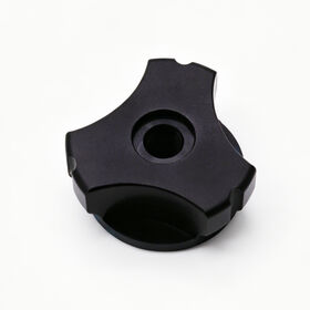OEM CNC Machined Part Black Anodized Aluminum Adjustment Knob for Motorcycle Dirt Bike Fuel Gas Tank Cap Covers