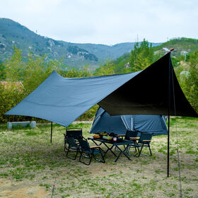 Waterproof Lightweight Canopy Tent With Poles for Camping Picnic Outdoor Wedding Party Sun Shelter