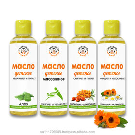 Minyak Bayi untuk Tubuh dengan Ekstrak Lidah Buaya dan Vitamin E / dengan Ekstrak Calendula dan Chamomile / dengan Sea Buckthorn dan Wild Rose