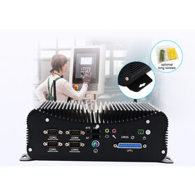 Mini-PC I7-1165G7 6 x DB9 COM 6x USB-Ports Dual LAN unterstützt Win11/Linux energiesparender Industrie-PC SSD+HDD