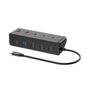11 In 1 Type C Hub Multi-Function Usb C Hub Charging Station w/ Power Strip