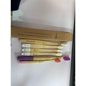 eco soft bristle oral cleaning tool toothbrush paper box set