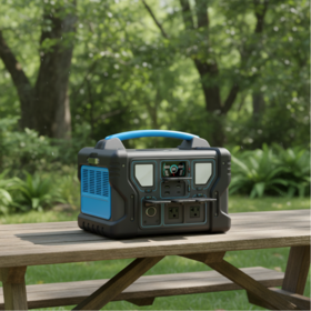 537.6wh high capacity mobile backup battery home electric emergency solar generator 600w portable lifepo4 camping power station