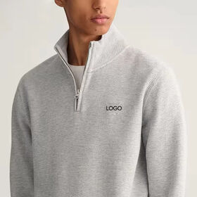 Solid Cotton Long Sleeve Loose Custom Men Hooded Pullover Sweatshirts