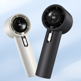 Wireless electric portable mini handheld fan with smart digital display