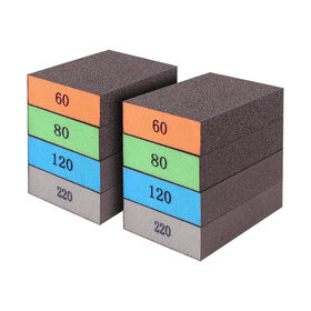 180-3000Grit Sanding Sponge, Soft Foam Sanding Block,Ultra Fine Sanding Pads Wet Dry Sandpaper Sponge for Model Drywall Metal Wood