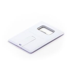 Customize Wholesale Bottle Opener Credit Card Shaped USB Flash Drive 2.0 4GB 8GB 16GB 32GB 64GB 128GB Promotional card USB Drive