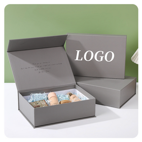 High-End Custom Portable Cosmetic Box Recyclable Rigid Paper Magnetic Closure Matte Laminated Gift Box Custom Printing Rigid Box