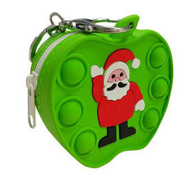 Stress Relief Push Pop Christmas Silicone Bag, Creative Design