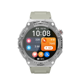 Wholesale ODM 1.43" Amoled Smart Watch for 3 ATM Waterproof for Swimming Walking Steps GPS Heart Rate Blood Pressure/Oxygen