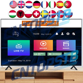 Hot selling Dutch TIVIONE FHD 4K Arabic Smart TV 8K Free Demo Channels Portugal USA Canadian UK Spanish EX-YU IPTV M3U list XXX