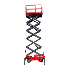 500kg Load Mobile Lifting Platform Aerial Work Platforms 4M 6M 8M 10M 12M 14M 16M 18M Hydraulic Scissor Lift for Construction