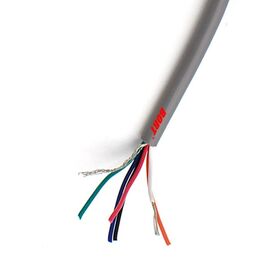 Multi Core Cable Grey LIYY 6 Core 0.34mm2 PVC Sheath Unshielded Signal Cable