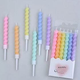 Safe Burning Birthday Candles for Kids & Adults