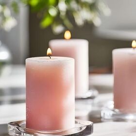 Custom Scented Pillar Candles for Home & Wedding Decor