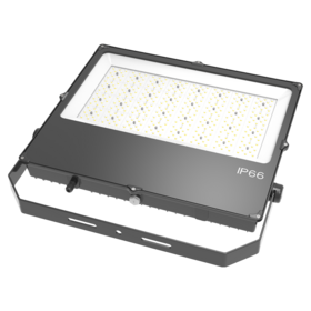 LED Flood Light/300-400W 150-170lm/w IP66 IK08 /Ares Series LED Flood light/Integrated die-casting aluminum housing/Tempered glass