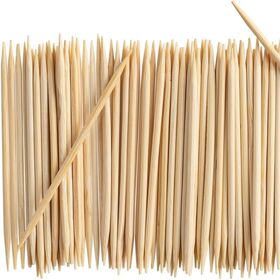 Chinese Factory Bulk packing wood tooth pick Biodegradable Bamboo Toothpick frill picks