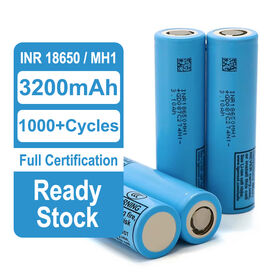 Genuine Brand MH1 18650 3200mAh 3.6V 10A Lithium Cobalt Oxide Battery, 1000 Cycles, for Power Tools and Electric Bicycles