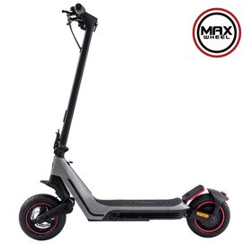 Maxwheel T10A 10 Inch Fast Off-Road E-Scooter, 500W 48V 10Ah/15Ah Battery, 45km/h High Speed Dual Brakes with Colorful Display