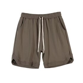 Shorts d'été de sport, unis, délavés à la pierre, décolorés par le soleil, pour jogging, vintage, usés, délavés à l'acide