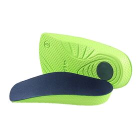 Anti-slip Shock Absorbing Soft EVA Orthotic Insoles, Flat Feet Correction Arch Support Shoe Inserts