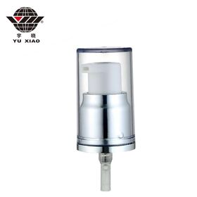 2026 Top Quality 20/410 Full Cap Aluminum Treatment Dispenser Pump for Cream Lotion Cosmetic Packaging