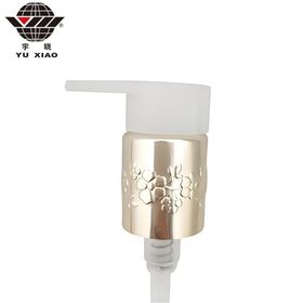 Wholesale Cheap 24mm Shiny Gold Collar Aluminum Lotion Pumps