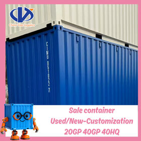 Quick Sale 20ft 40hq Container From Shenzhen Nansha to Canada Main Ports New Dry Container High Quality Used Open Top Container