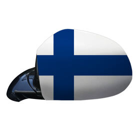 Wholesale Finland Car Mirror Covers 28x34cm Universal Elastic Side Mirror Covers Flag Print Auto Accessories Pair