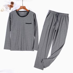 Men's gowns sleepwear men pajama men's white pajamas fuzzy pajama shorts cute men's pajamas wool pajamas