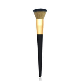 Modern style Single Makeup Brush Soft Vegan Hair Foundation Brush High Quality Black Foundation Brush
