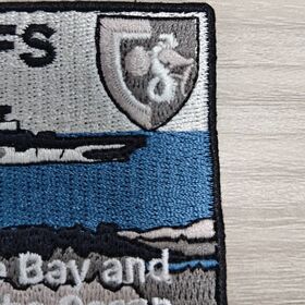 Premium Quality Embroidered Patches Sustainable Merrowed Edge Border 3D Design OEKO-TEX Badge Joint Expeditionary Base LC-FS