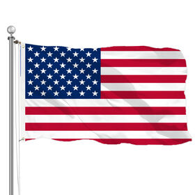 Custom United States National Flag 3x5ft 90x150cm Polyester Decorative Flags Banner Double Stitched America Flag