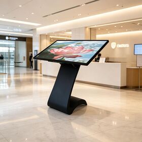 K Type Touch Screen Self Service Inquiry Kiosk 32-65 Inch Multi Touch Information Touchscreen Machine for Shopping Mall