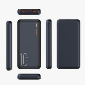 Hot Trending OEM silm 10000mAh Outdoor Slim Power Bank with 22.5W Pd Fast Charging slime Portable Power Bank for mobile phones