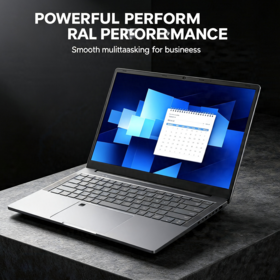 15.6 Inch FHD Ultra Slim Dark Gray Business Notebook 19.5mm Thin Metal Body Multi-Core Chip Large RAM SSD Custom Logo Bulk ODM OEM
