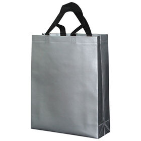 100% Polyester Nonwoven Fabric Reusable Handbag Folding Custom Logo Recycle Polyester Bag: Eco-Friendly and Versatile