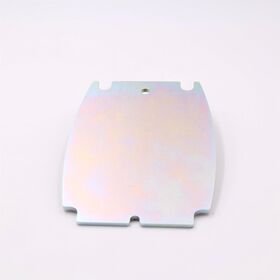 High quality sheet metal part with zinc plated, steel part, steel stamped part