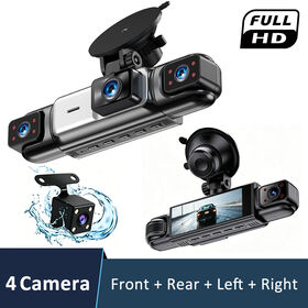 La Nouvelle Dashcam 4 Canaux pour la Surveillance de la Sécurité Automobile, Caméra de Voiture OEM avec G-sensor, Moniteur de Stationnement, Vision Nocturne, Support WiFi