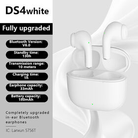 New High Quality Earphones Bluetooth Version 6.0 Wireless Earphones 180mAh Long Distance Using Mobile Phone Earphones fun