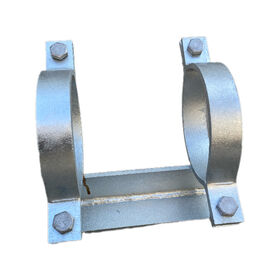 Collier de Serrage Galvanisé d'Usine pour Support et Fixation de Tuyaux